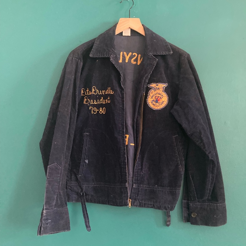 Vintage FFA corduroy jacket